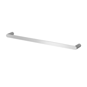 Towel Rail Rack Holder Single 600mm Wall Mounted Stainless Steel Silver - Factory Direct Shop
