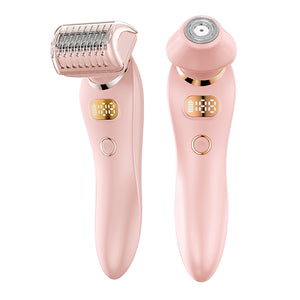2-in-1 Electric Razor for Women

Achieve smooth and flawless skin effortlessly with our 2-in-1 Electric Razor for Women. Designed for versatile grooming, this rechargeable hair removal device is perfect for arms, legs, underarms, bikini line, and even facial touch-ups.