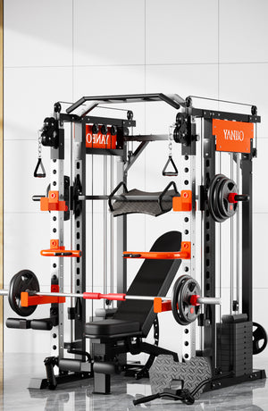 SmartFit M1 Max 140kg Pin Loaded Multi Functional Training Smith Machine Home Gym Power Rack Machine