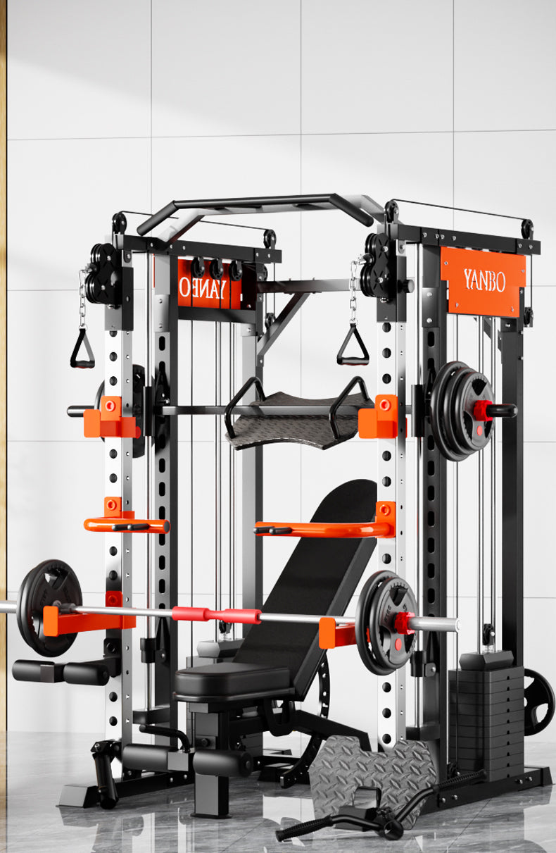 SmartFit M1 Max 140kg Pin Loaded Multi Functional Training Smith Machine Home Gym Power Rack Machine