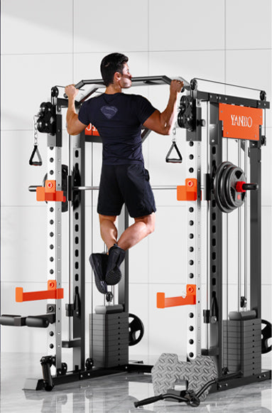 SmartFit M1 Max 140kg Pin Loaded Multi Functional Training Smith Machine Home Gym Power Rack Machine package