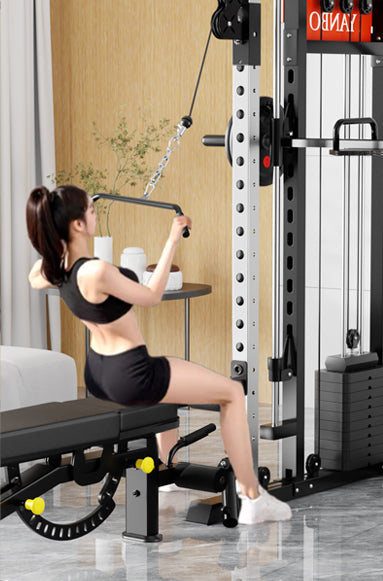 SmartFit M1 Max 140kg Pin Loaded Multi Functional Training Smith Machine Home Gym Power Rack Machine package