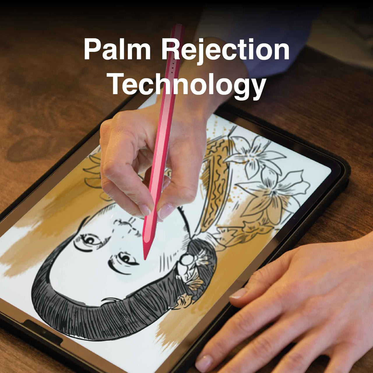 Laser Active Stylus Pen for iPad - Pink