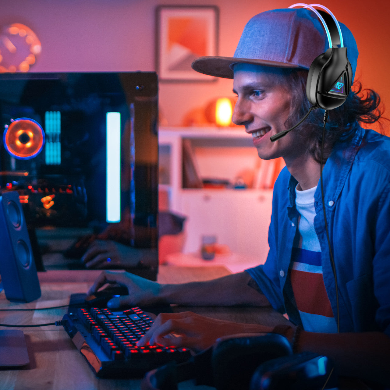 Laser RGB Infinity Wired Gaming Headphones