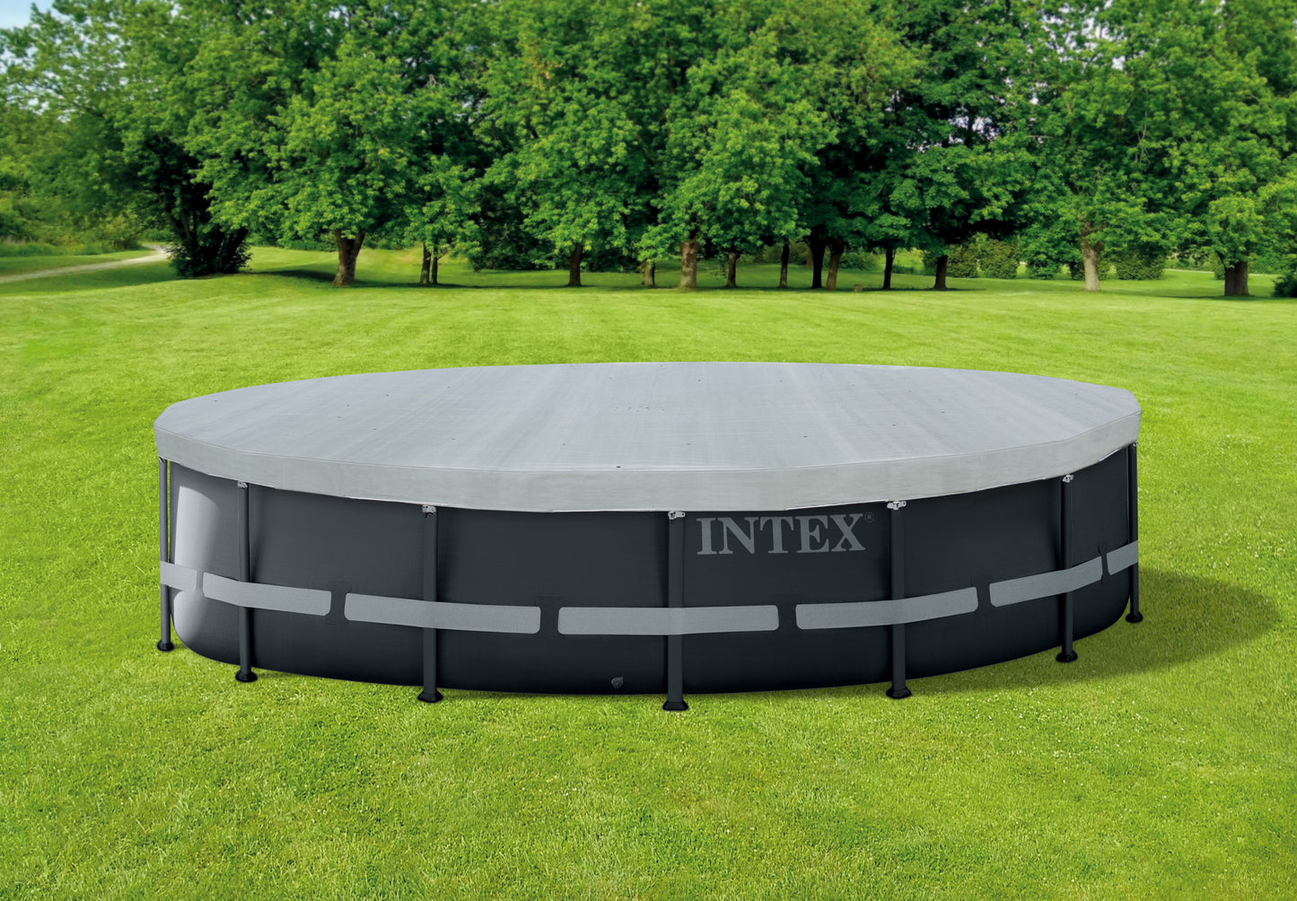 Intex Deluxe Pool Cover for 16' 4.88m Round Swimming Pools 28040