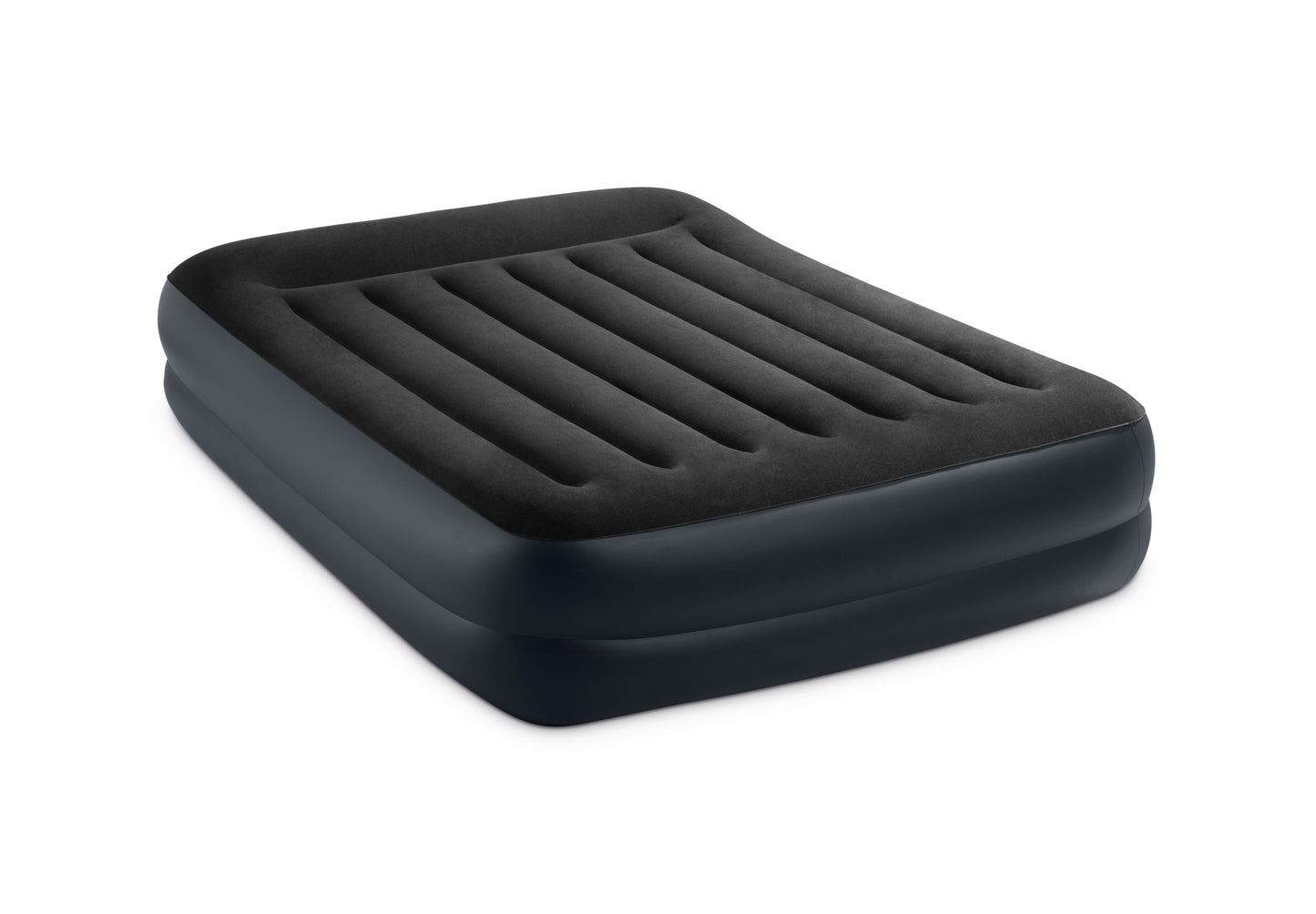 Intex Queen Pillow Rest Airbed with 240v pump 64124