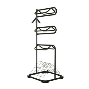 Samland Heavy Duty Three Tier Rotable Saddle Stand Saddle Rack