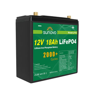 Samland 12V 18AH Deep Circle Lifepo4 Battery Rechargeable Lithium