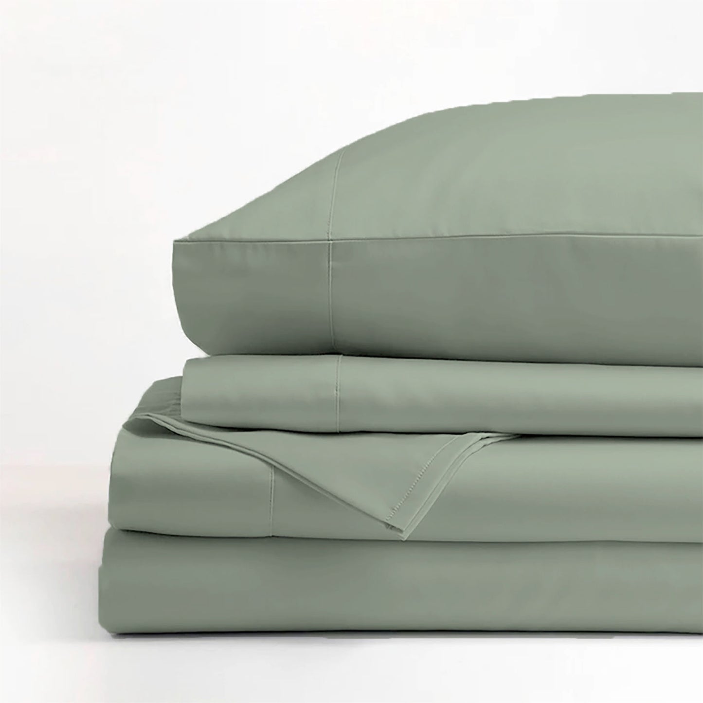 Ddecor Home 1500 Thread count Premium Cotton Blend Sage King Sheet Set by Ddecor Home