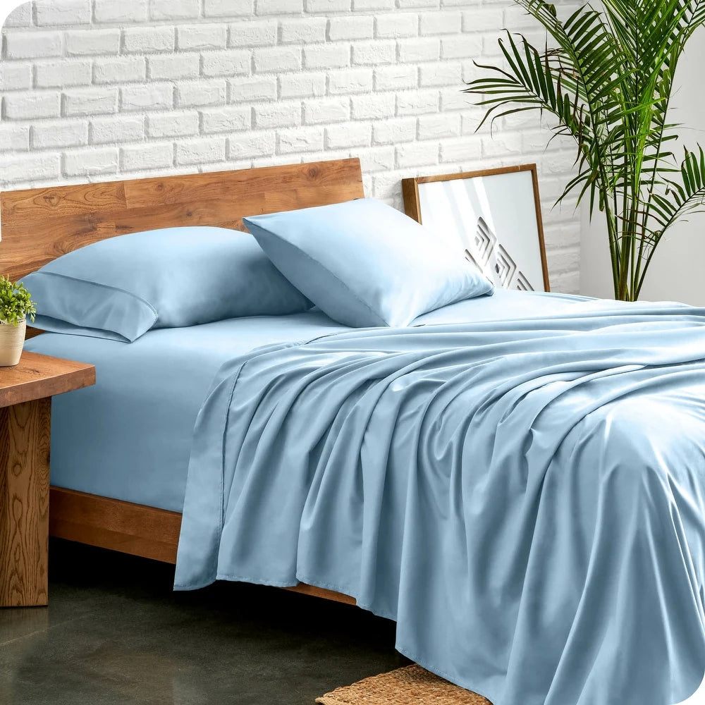 Ddecor Home 1500 Thread count Premium Cotton Blend Seafoam King Sheet Set by Ddecor Home