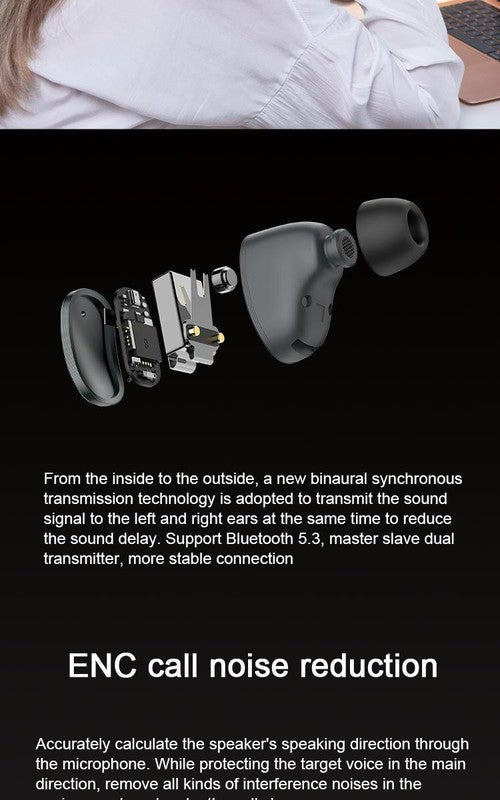 2 - in - 1 Smartwatch /Earphones & Charging Dock | 4GB MP3, Health Tracker | Titanium Grey | World’s First Patented - Factory Direct Shop