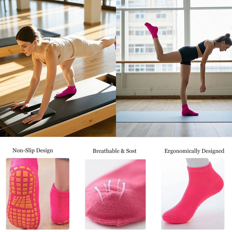 Pilates Ring Kit – Pilates 14" Magic Circle, 9" Mini Exercise Ball for Inner Thighs, Arms & Core Toning – Home Pilates Fitness Ring Workout Set for Women Beginner Starter kit