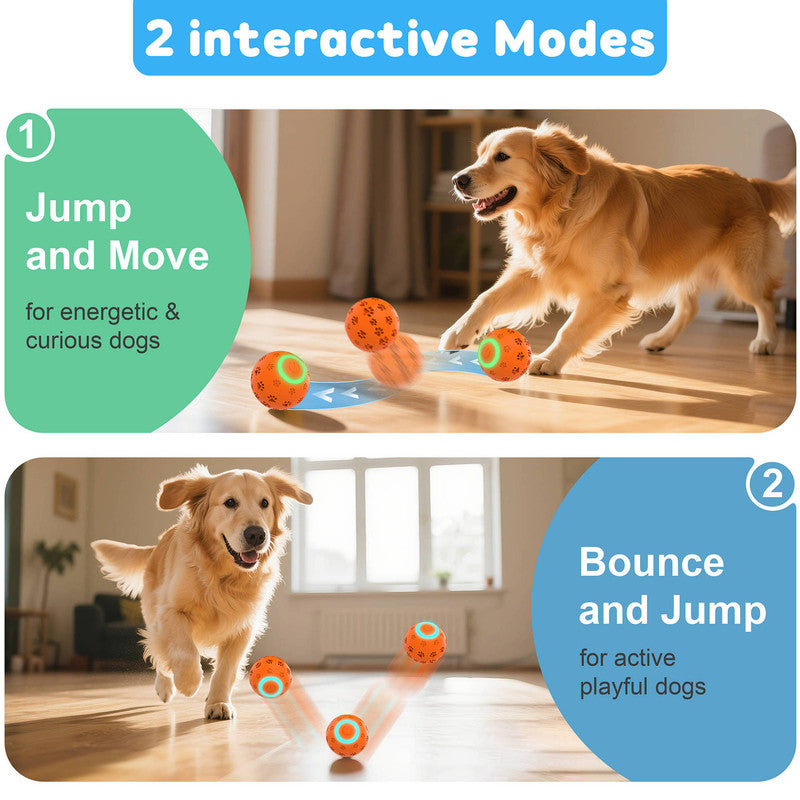 pet products Electric bouncing ball for grinding teeth and teasing pets - Factory Direct Shop
