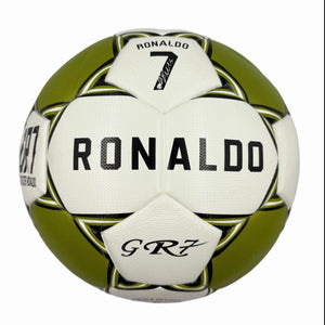 A local gold color matching size5 football, PU fitting material, Christmas Boxing Day gift, including pump+air needle+net bag set,soccer