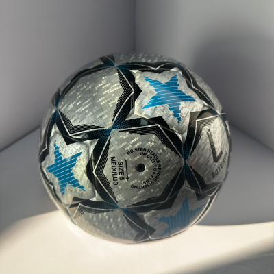 A competition training collection Christmas Boxing Day gift prize football PU mirror material fitting technology explosion-proof wear-resistant (net bag+air needle+pump) 5th soccer