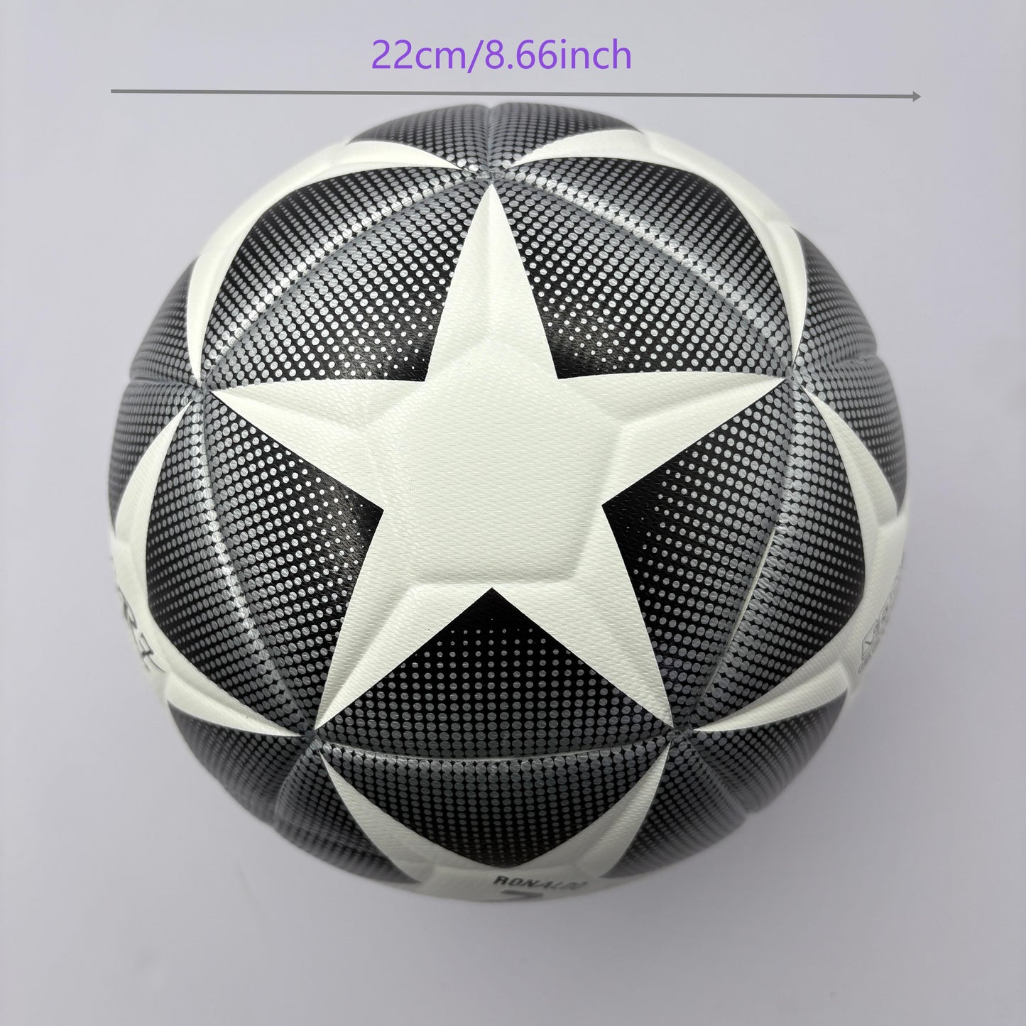 5th STARfootball match training gift hot-blooded youth PU fitting material wear-resistant explosion-proof Christmas Boxing Day (including air needle net bag pump)soccer
