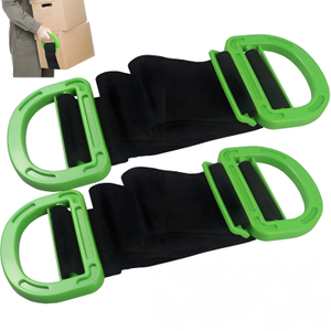 Adjustable Moving Straps with Handles – 2 - Pack Heavy - Duty Furniture Lifting Belt for Boxes, Mattresses & Appliances (Up to 600 lbs) - Factory Direct Shop
