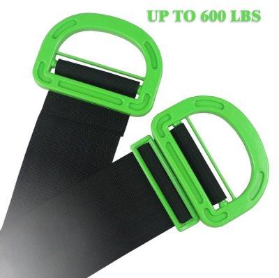 Adjustable Moving Straps with Handles – 2 - Pack Heavy - Duty Furniture Lifting Belt for Boxes, Mattresses & Appliances (Up to 600 lbs) - Factory Direct Shop