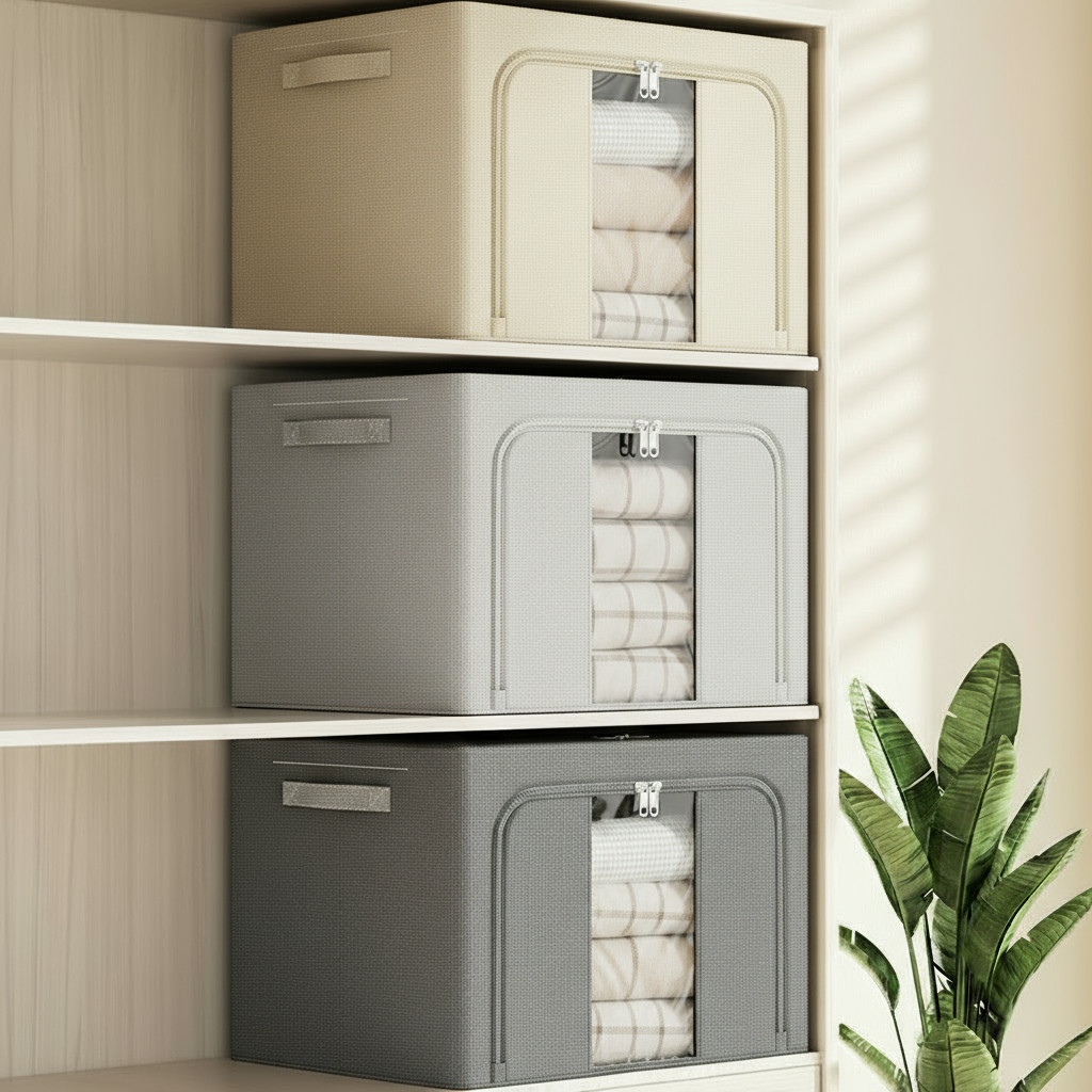 Refined Organization: The Artistry of Minimalist Storage