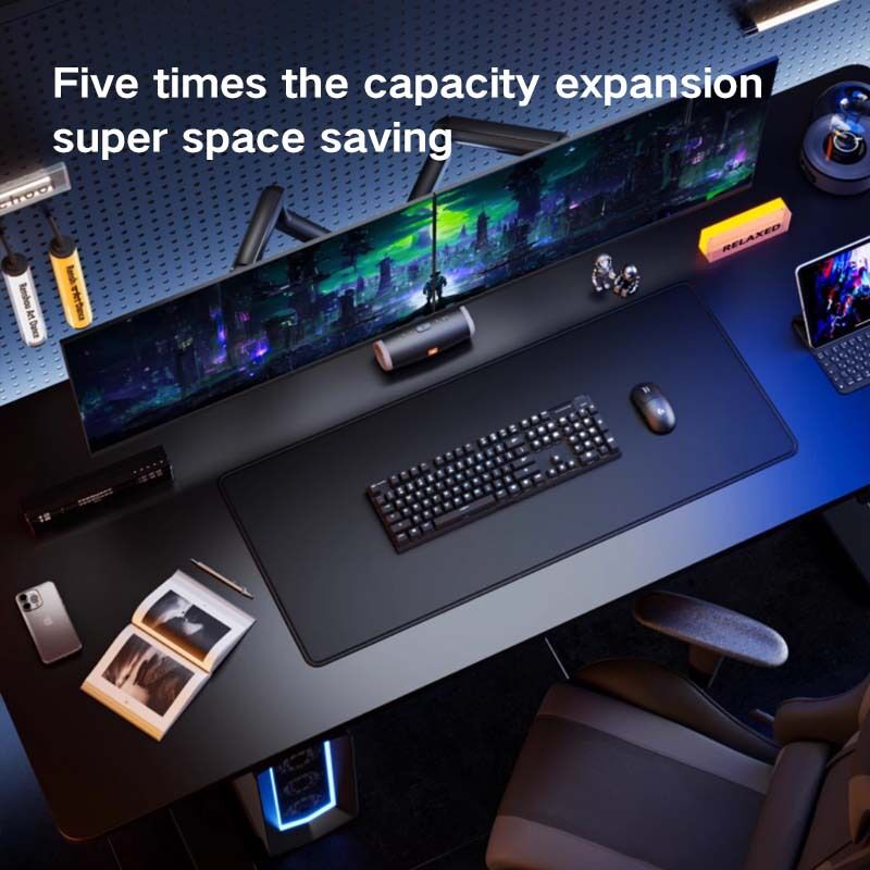 Dual Monitor Arm: 360° Rotatable, Space-Saving Desk Mount for Dual Screens, Ideal for Aussie Home & Office