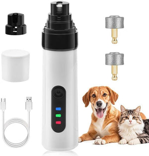 Pet products Silent Groom Pro Nail Grinder, 2025 New Dog Nail Trimmer, USB Rechargeable Pet Nail Grinder, Dog Nail Trimmers, Pet Paws Grooming Smoothing Tool - Factory Direct Shop