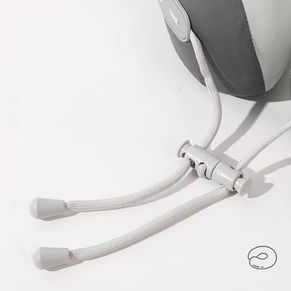 Cooling Memory Foam Neck Pillow for Travel-U-Shaped Ergonomic Travel Pillow for Adults,Flight Neck Pillow with Portable Case,Breathable Ice Silk Cover,Slow Rebound Support for Airplane,Car