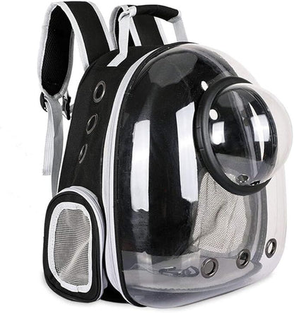 pet products Pet Space Capsule Backpack, Small Medium Cat Puppy Dog Carrier, Transparent Breathable Heat Proof, Pet Carrier for Travel Hiking Walking Camping, Grey - Factory Direct Shop