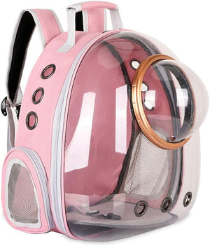 pet products Pet Space Capsule Backpack, Small Medium Cat Puppy Dog Carrier, Transparent Breathable Heat Proof, Pet Carrier for Travel Hiking Walking Camping, Grey - Factory Direct Shop