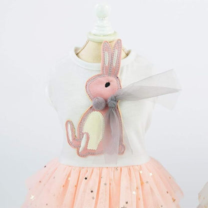 pet products Small Dog Dress Female Tiny Puppy Clothes Girl Tutu for Dogs Dresses Harness Birthday Apparel（Chest circumference32cm, back length20cm, neck circumference23cm） - Factory Direct Shop
