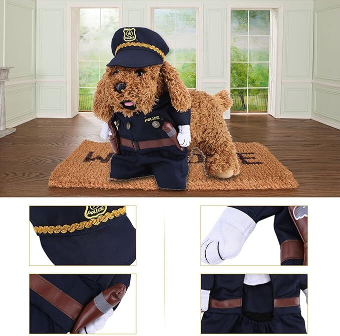 pet products Pet Cosplay Outfit, Funny Dog Cat Party Costume Puppy Uniform Pet Cosplay Clothes for Halloween Christmas Theme Party - Factory Direct Shop