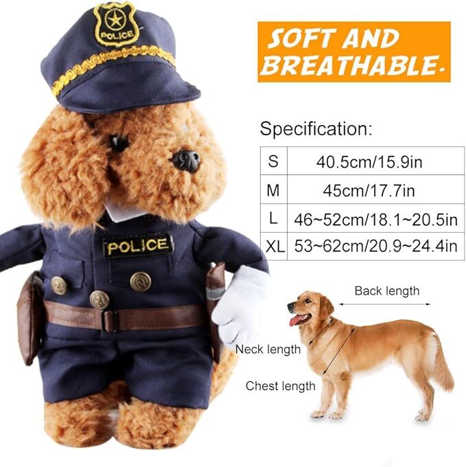 pet products Pet Cosplay Outfit, Funny Dog Cat Party Costume Puppy Uniform Pet Cosplay Clothes for Halloween Christmas Theme Party - Factory Direct Shop