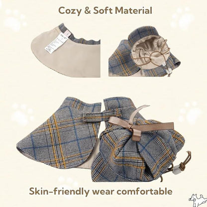 pet products Dog Costume - Cute Detective Pet Clothes Set Halloween Cosplay Party Outfit Winter Fashion Cape Cloak Hat for Small Medium Dog & Cat Kitten - Factory Direct Shop