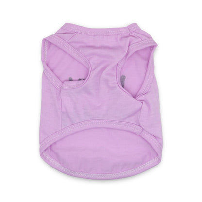 Pet products 4-Piece Pet Vest Set for Summer - Includes 4 Versatile Vests with I ❤️ my Mommy Message, Lightweight Breathable Fabric Perfect for Dogs and Cats in Warm Weather（XS）