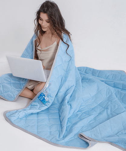 Christmas gifts for loved ones Aussie Summer Cooling Quilt – 4 Sizes, Breathable, Lightweight & Skin - Friendly for Refreshing Sleep All Season(150cm*200cm) - Factory Direct Shop