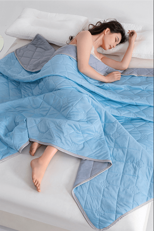 Christmas gifts for loved ones Aussie Summer Cooling Quilt – 4 Sizes, Breathable, Lightweight & Skin - Friendly for Refreshing Sleep All Season(180cm*200cm) - Factory Direct Shop