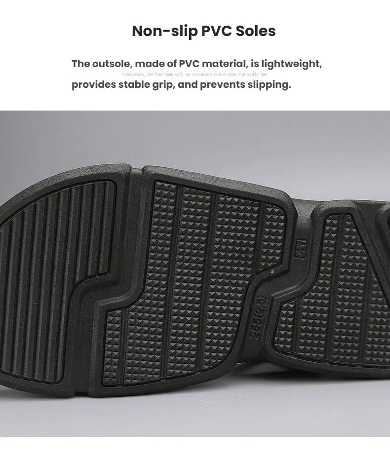 Men's 3 - Color Convertible Sandals & Slippers, Outdoor Non - Slip EVA Thick - Sole Beach Shoes for Dual Wear(green) - Factory Direct Shop