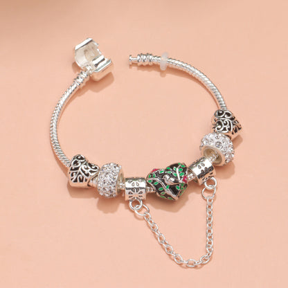 Love Bird Drip Oil Bracelet(19cm)