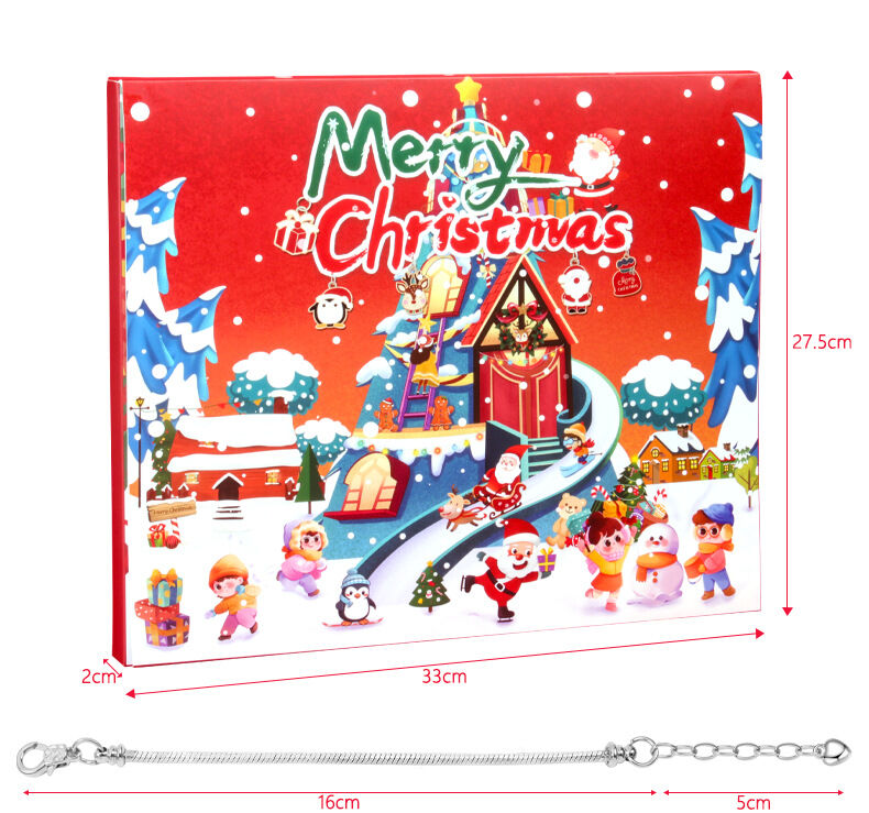 Christmas DIY Jewelry & Craft Advent Calendar(-planes-3D-Puzzle,33*27.5*2cm)