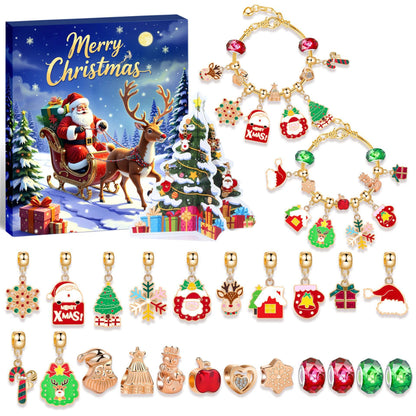 Christmas DIY Jewelry & Craft Advent Calendar(
YD-08,20*17*1.3cm)