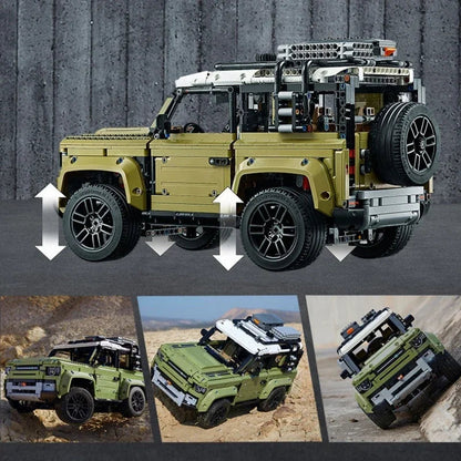 Technical Rover Defender Collector'S Building Blocks Set - Factory Direct Shop