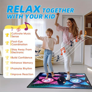 Double Dance Mat Music Light Exercise Toy - Factory Direct Shop