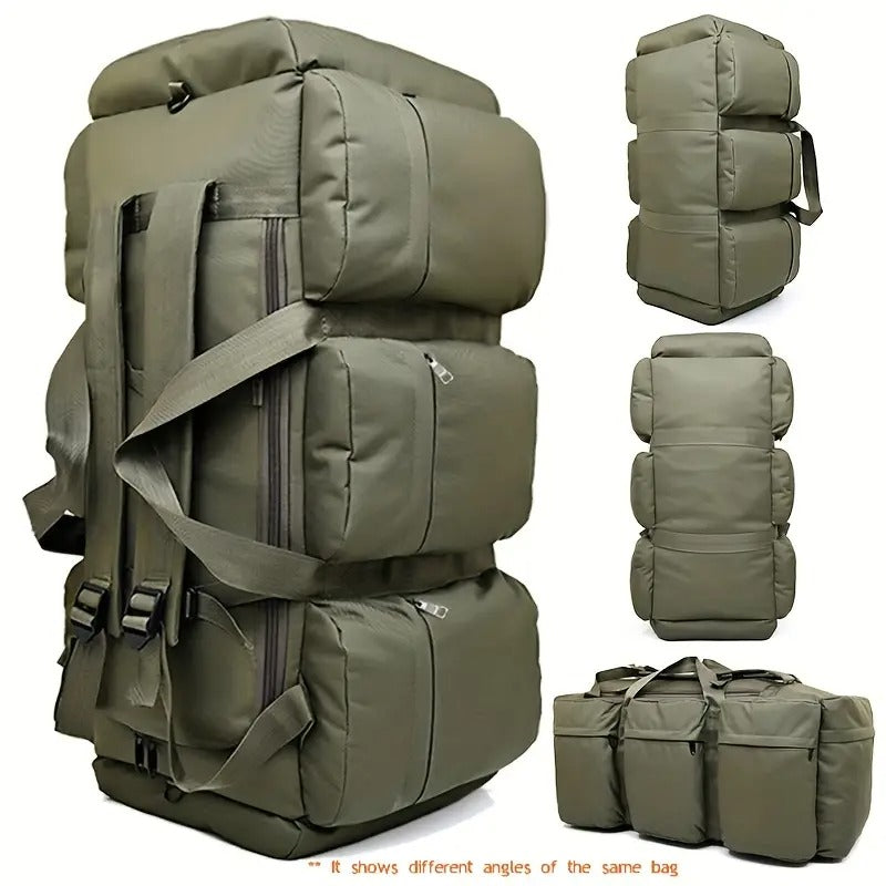 Military Duffel Backpack 80L Outdoor Travel Bag - Factory Direct Shop