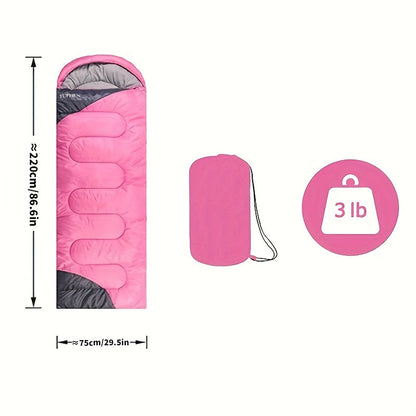 Rosy Four - Season Rectangular Sleeping Bag for Adults - Factory Direct Shop