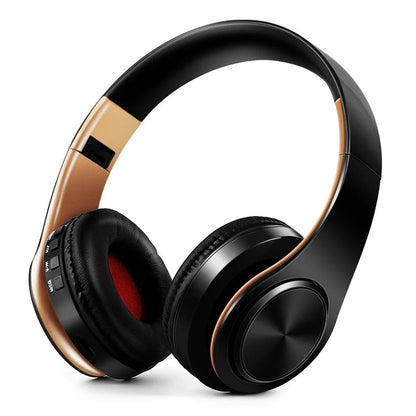 Wireless Bluetooth Headphones Gold - Factory Direct Shop