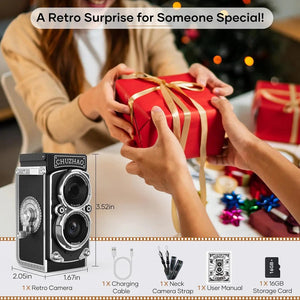 Mini Retro Digital Camera Black - Factory Direct Shop