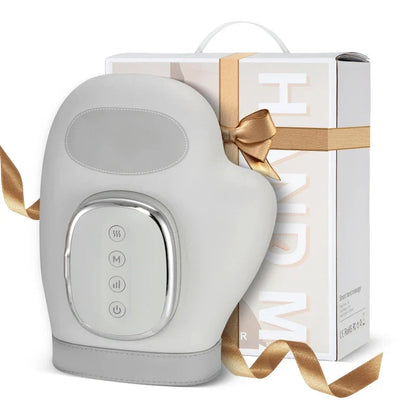 5-Level Electric Hand Massager with Hot Compress Grey
