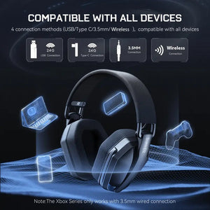 Wireless Gaming Headphones with Noise Cancelling Mic - Factory Direct Shop