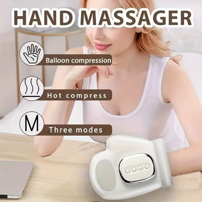 NNETM Smart Hand Massager with Heat & Multiple Modes - Factory Direct Shop