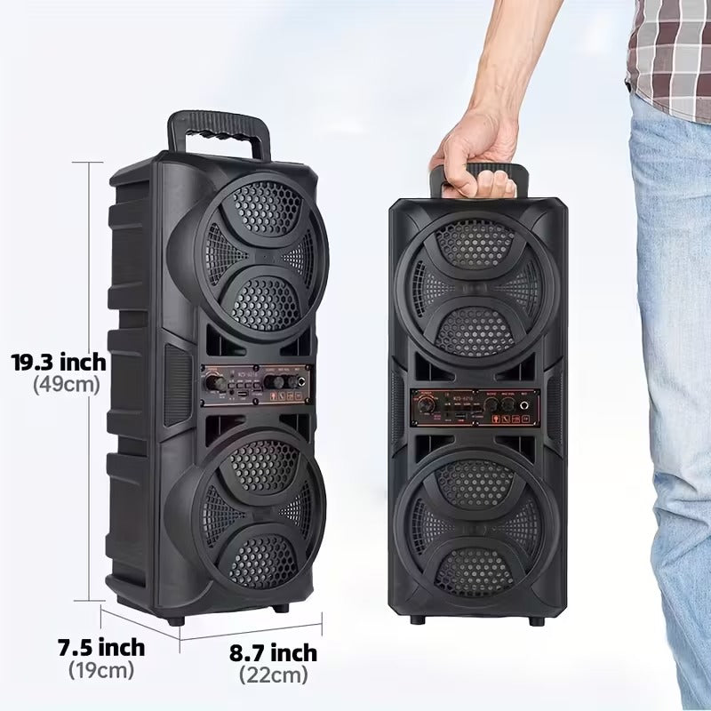 3000W Portable Wireless Speaker with Dual Subwoofers - Factory Direct Shop