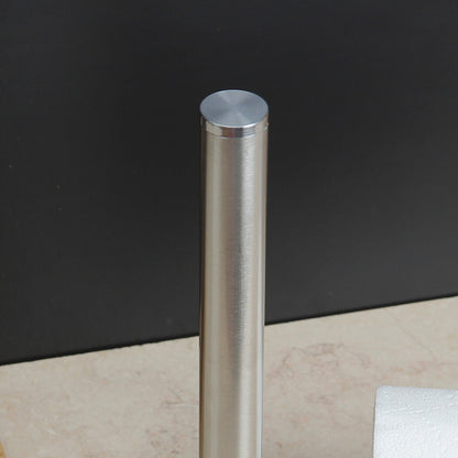Stainless Steel Paper Towel Holder for Kitchen Countertop Cling Film Storage Rack - Silver ﻿ - Factory Direct Shop